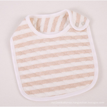 Organic Cotton Striped Baby Bib